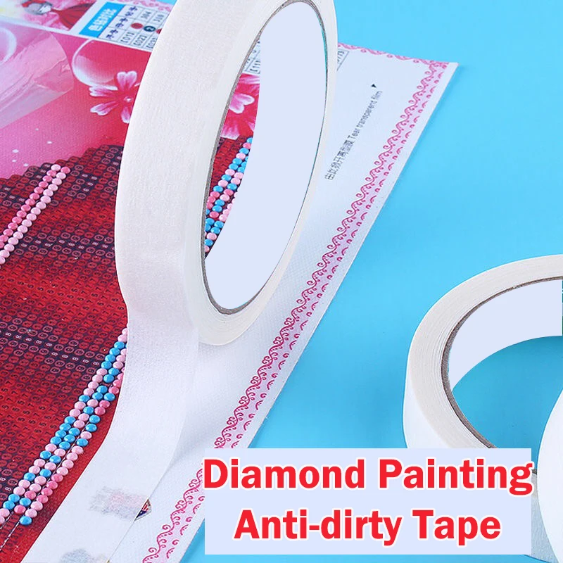 

Diamond Painting Anti-dirty Tape Adhesive Edges Sticker DIY Tools Diamond Painting Embroidery Accessories