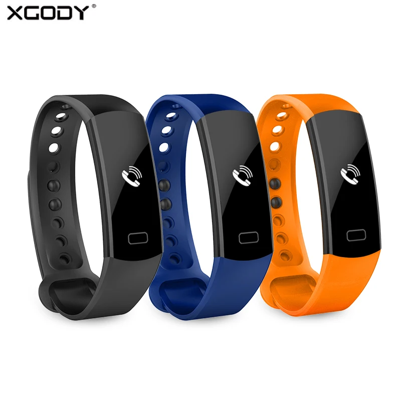 XGODY Bluetooth Smart Часы Android iOS сердечного ритма крови Давление Фитнес Водонепроницаемый Смарт-часы для взрослых Relogio Inteligente