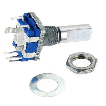 

5x 12mm Rotary Encoder Switch with Keyswitch Key Switch Electronic Components