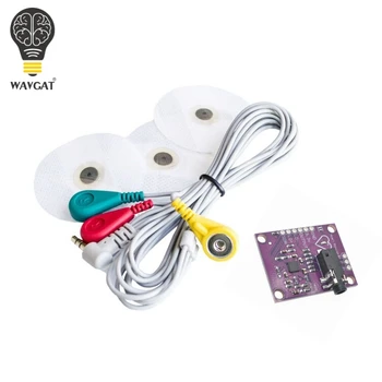 

WAVGAT Ecg module AD8232 ecg measurement pulse heart ecg monitoring sensor module kit