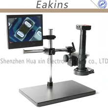 180X 300X C крепление объектива 16MP 1080P HDMI HD промышленный лабораторный микроскоп камера набор для телефона PCB BGA обслуживание паяльная система