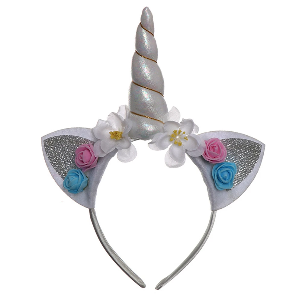 1Pc Hair Accessories Unicorn Hairband Children's Unicorn Hair Band Hair