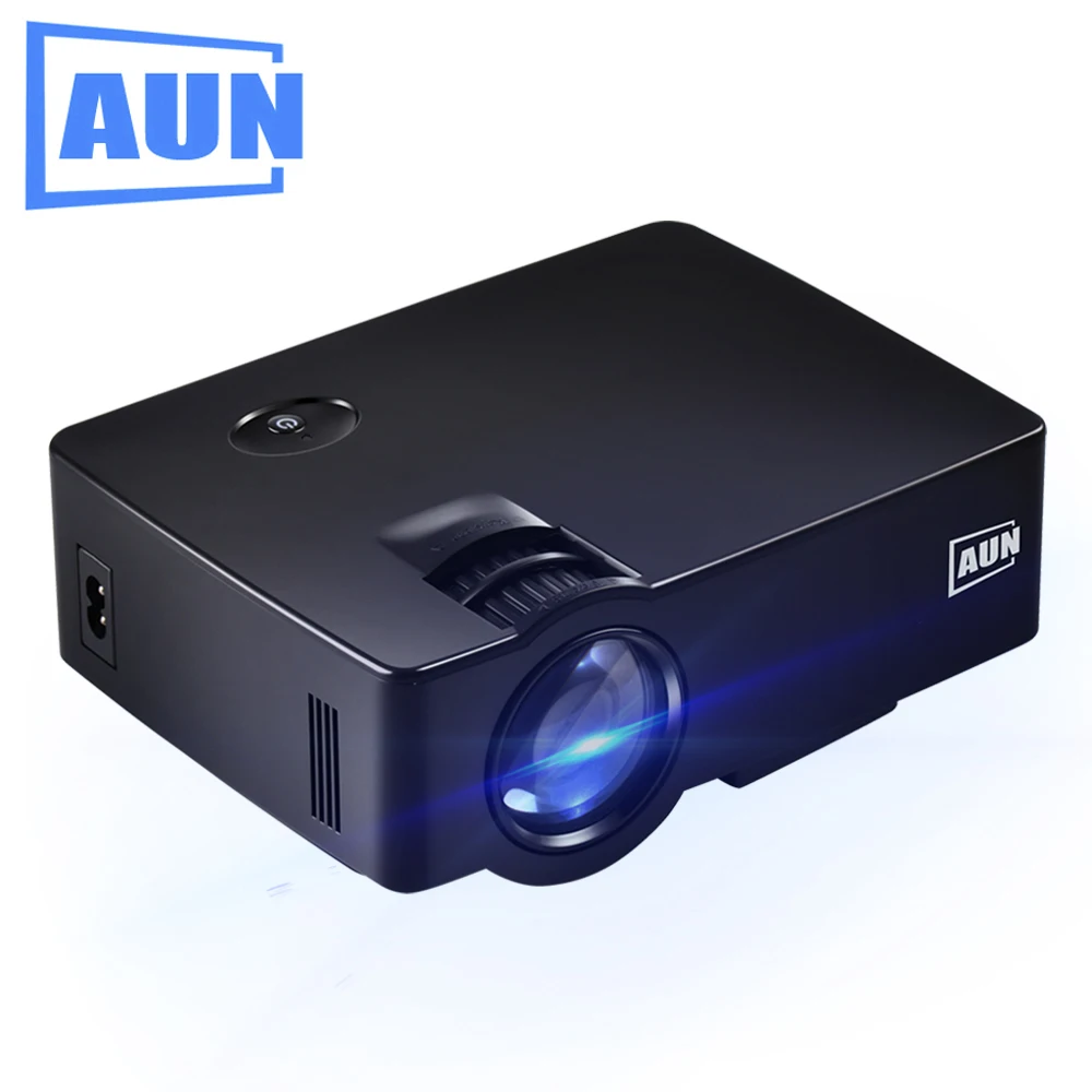 AUN Projector AKEY1 1800lumens LED TV MINI Multimedia Beamer for Home