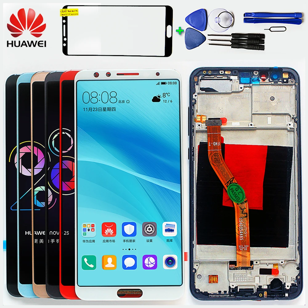 LCD Display for Huawei Nova 2S 6.0 inch Touch screen For Huawei Nova 2s ...