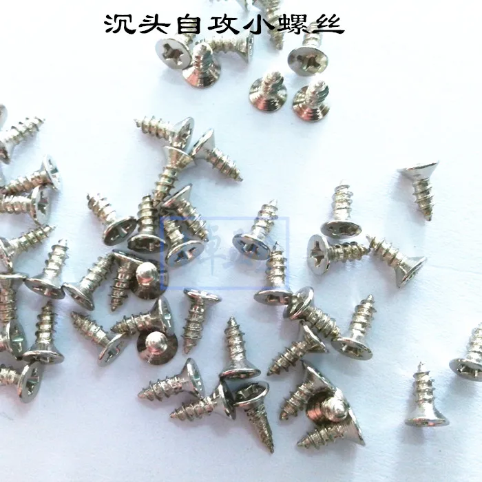 

Countersunk head tapping screws cross micro electronic precision small flat screw KA1.7 22.3 2.6 3mm