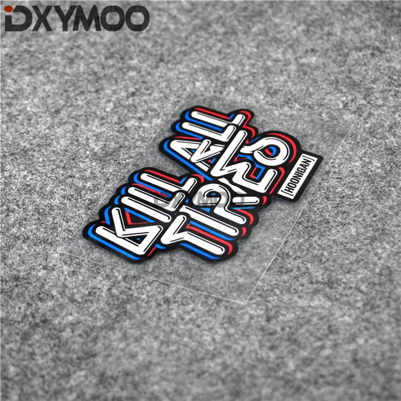 

Car Styling Reflective KILL ALL DC Helmet Bike Decoration Sticker Decals for Hoonigan Kenblock 43