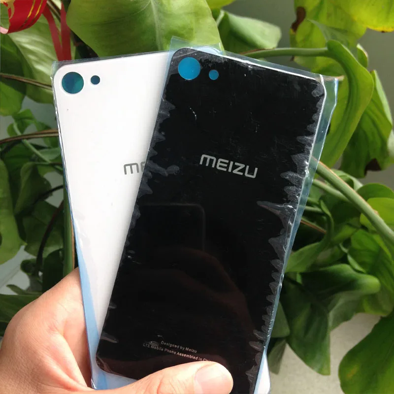 Чехол для meizu U10 U20, заднее стекло, задняя дверь, корпус, замена для meizu U10 U 10 U20 U 20, крышка батареи с наклейкой