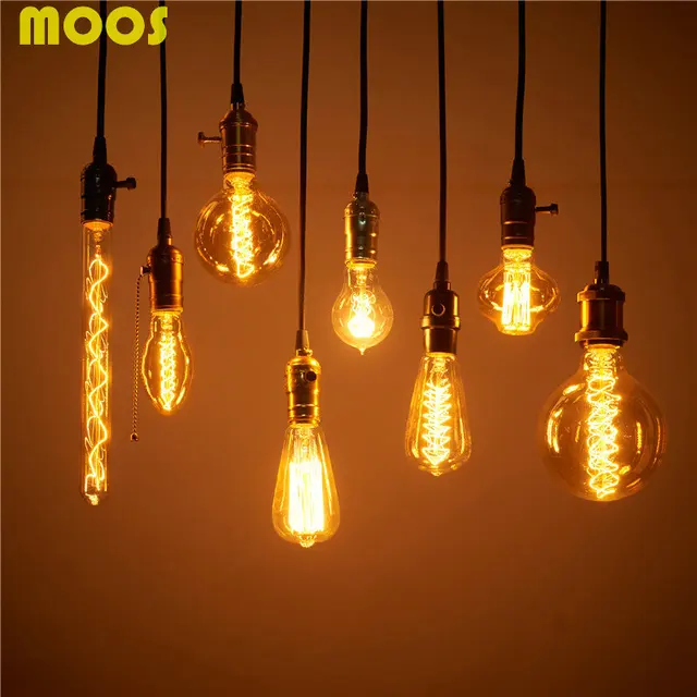 Hot Edison Light Bulb Vintage Urban Chandelier Bulbs E27 110v Hot Edison Light Bulb Vintage Urban Chandelier Bulbs E27 110v 220v 40w Filament Tungsten Gl Lamps