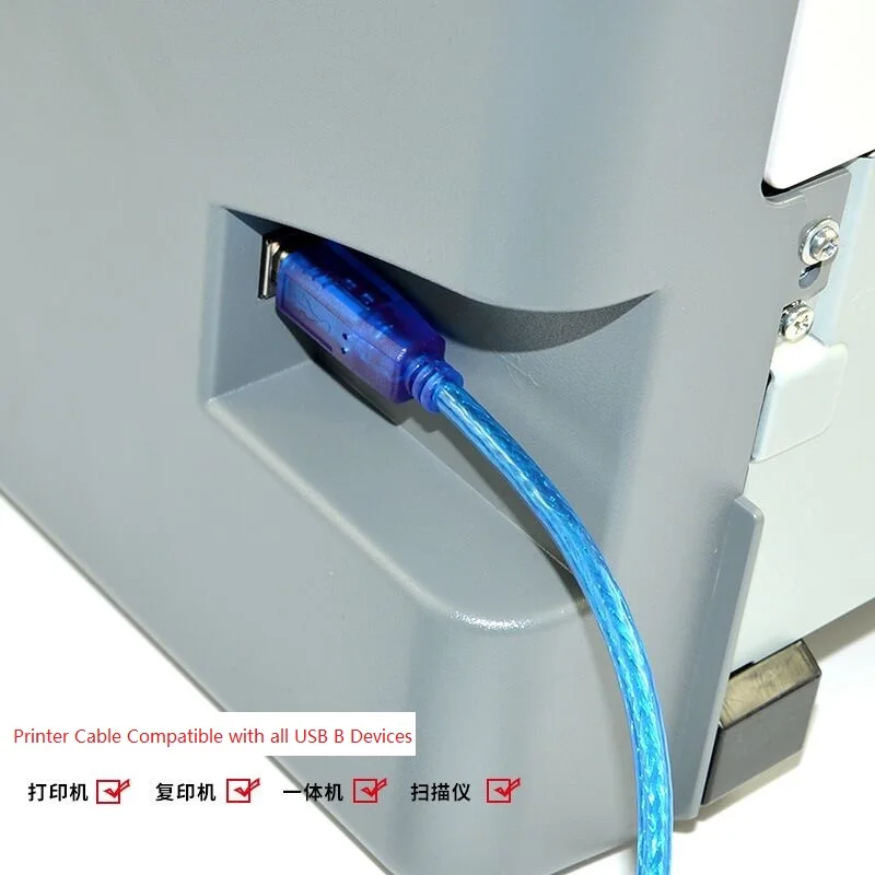 USB 2 0 кабель для принтера удлинитель A к B принтер сканер свинцовый скорость до 480