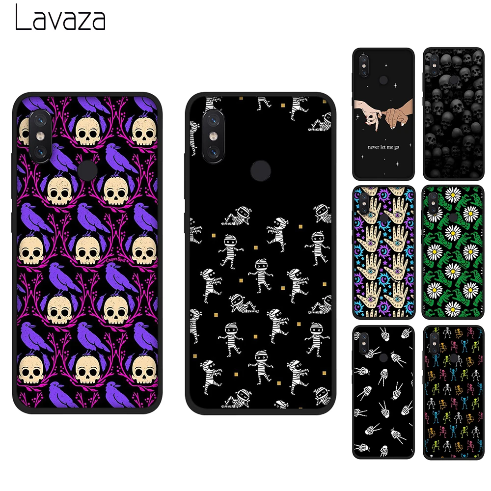 

Lavaza illustration art Halloween Fall Soft Silicone Cover for Xiaomi Redmi 4A 6A S2 Go Note 7 4 4x 5 6 Pro 5A Prime TPU Case