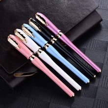 

Pimio Picasso 986 business roller pen ball point pen signature elegant femal gift pen pink blue white fashion gift box