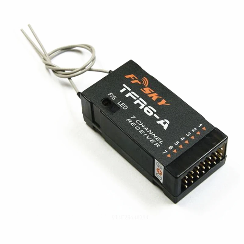 

FrSky TFR6-A TFR6 2.4G 7CH Receiver Futaba FASST Compatible Receiver TFR6-A 7 Channel