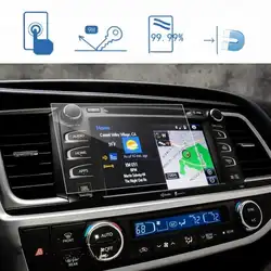 2014-2018 для Toyota Highlander LE Plus XLE Entune 8 дюймов автомобильный навигационный экран протектор Закаленное стекло центр сенсорный экран