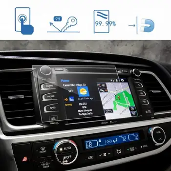 

2014-2018 for Toyota Highlander LE Plus XLE Entune 8 Inch Car Navigation Screen Protector Tempered Glass Center Touch Screen