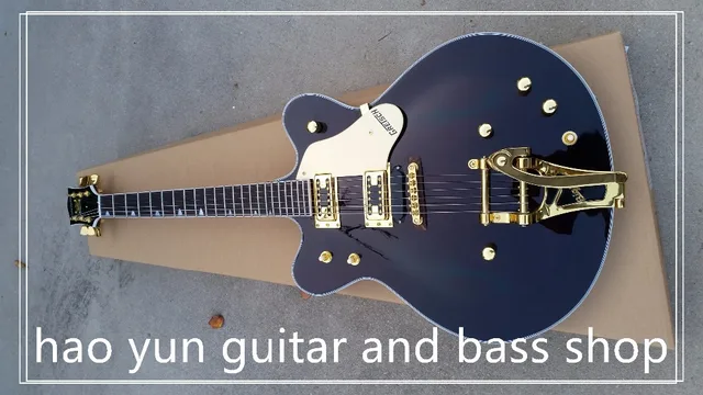 Cheap Chinese OEM Music Instruments Hollow Body Jazz Guitar G6122 Gretsch Electric Guitar In Stock For Sale
