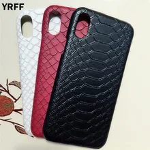 YRFF модный ретро чехол для телефона из змеиной кожи apple iphone XS X