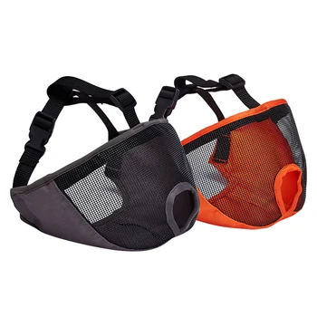 

Dog Muzzles Adjustable Mesh Anti Bite Pet Mouth Mask Flat Face Short Mouth Dogs Muzzle Bulldog Pug Dog Pekingese Mouth-muffle