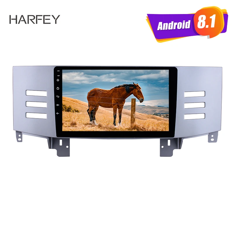 Автомобильный мультимедийный плеер Harfey 2din на Android 8 1 с 9 &quotэкраном GPS камерой