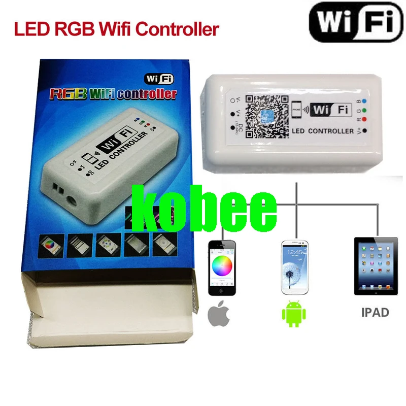 DC12-24V wifi светодиодный контроллер для RGB led полосы Смарт RGB контроллер