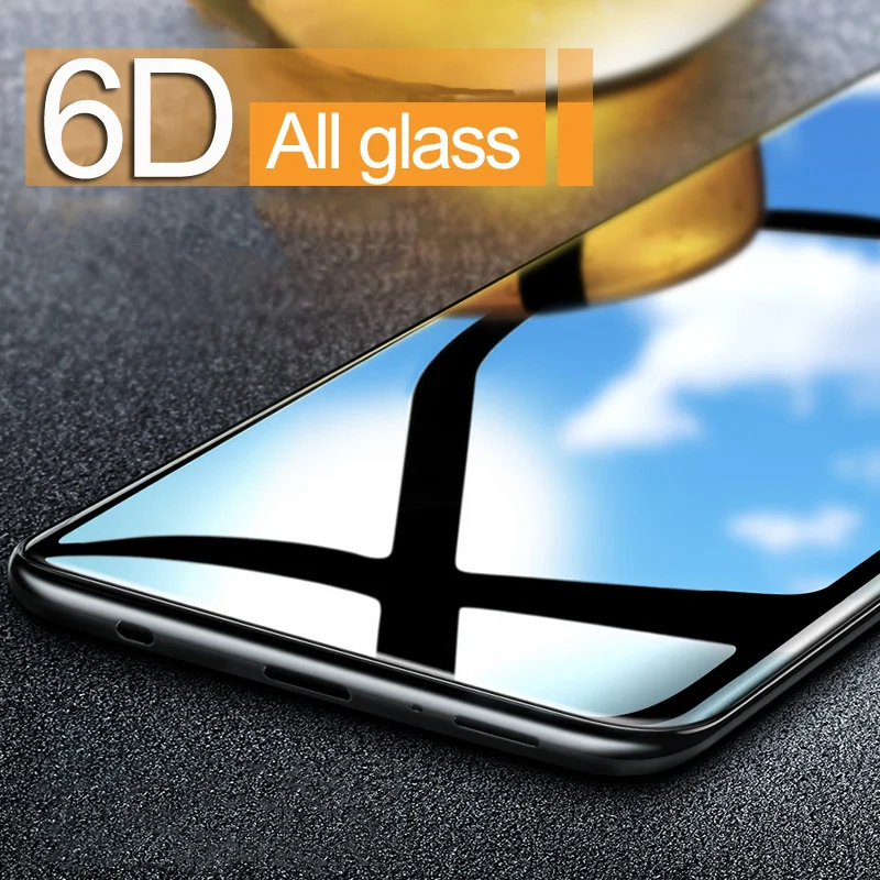 Изогнутый чехол из закаленного стекла с полным покрытием для Samsung Galaxy S8 S9 Plus S6 S7 Edge