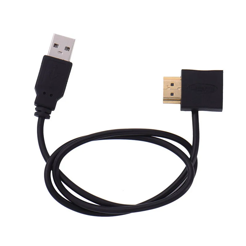 2016 новые Портативный 50 см USB 2.0 HDMI мужчин и женщин адаптер Extender Питание