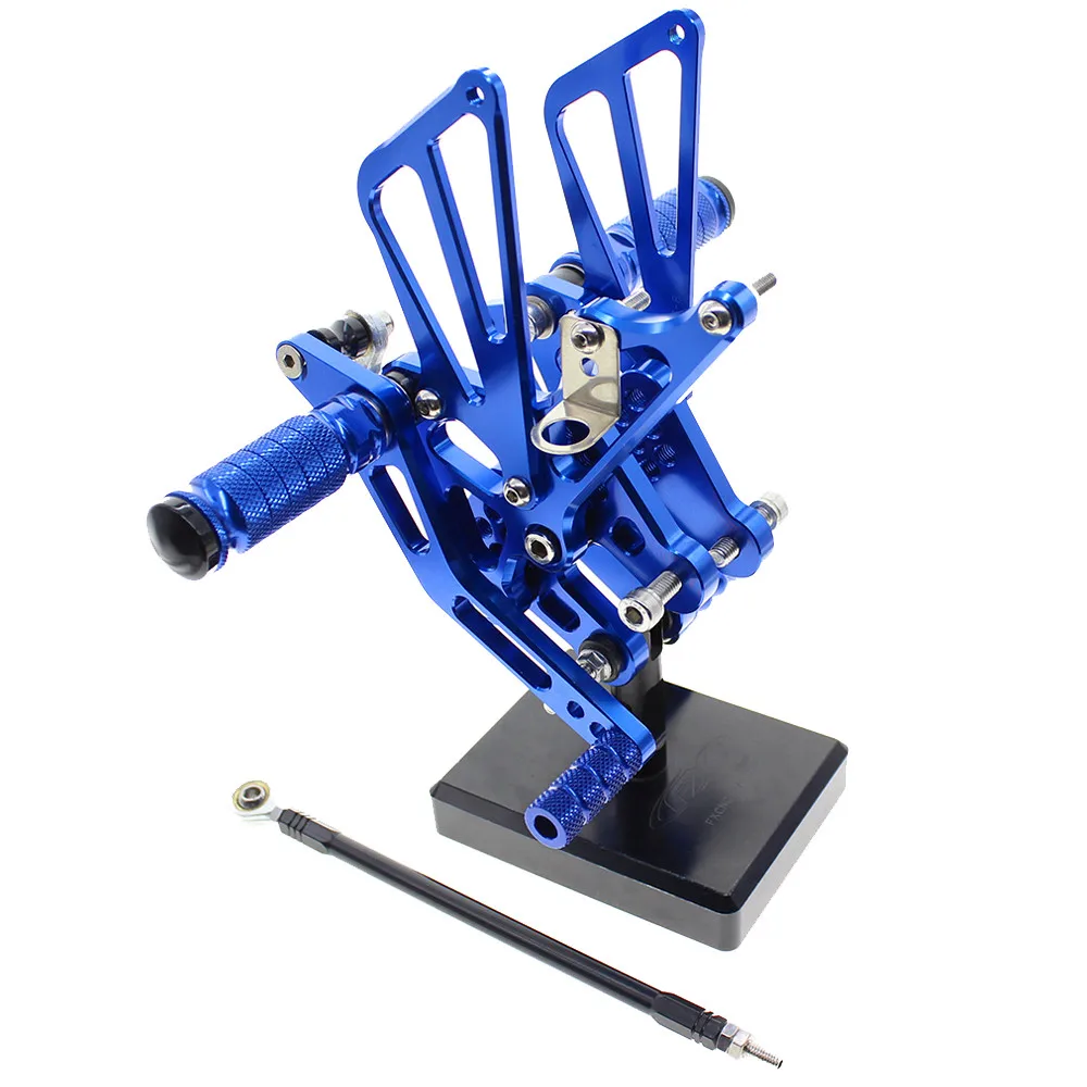 

CNC Verstelbare Rearsets Achter Set Motorfiets Footrest Moto Pedaal pedal For Suzuki GSXR1000 K7 K8 GSXR 1000 2007 2008