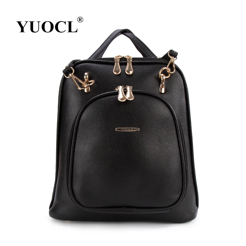 YUOCL 2017 Famous Brand Women font b Backpack b font Student College School Bags Waterproof font