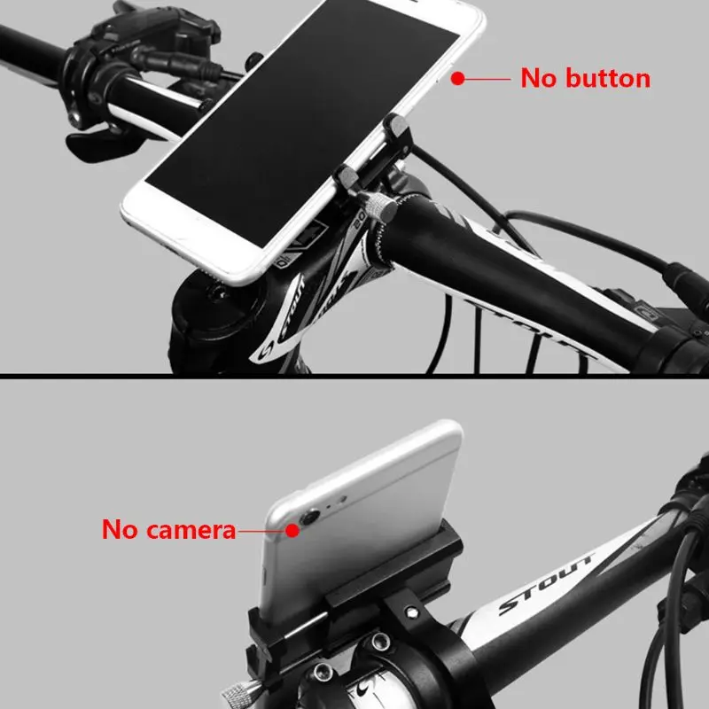 Алюминиевый велосипедный держатель для телефона MTB Горный шоссейный велосипед мотоцикл для 3,5-6,5 дюймов мобильный поддержка gps Велоспорт