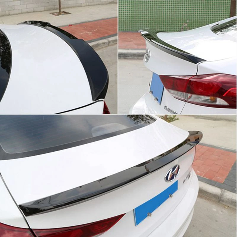 Спойлер для автозапчастей Elantra абс пластик праймер цветной спойлер 2017 задний