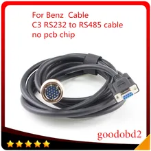For Mb Star C3 Multiplexer OBD2 Cable Connector RS232 to RS485 Cable Car Diagnostic Tools Cables no pcb chip For Mb Star C3 Multiplexer OBD2 Cable Connector RS232 to RS485 Cable Car Diagnostic Tools Cables no pcb chip