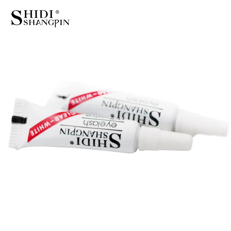

Hot 1 Pcs High Quality Eyelash Glue White Portable False Eyelashes Glue Eye Lashes Adhesive Sample Adhesive Maquiagem