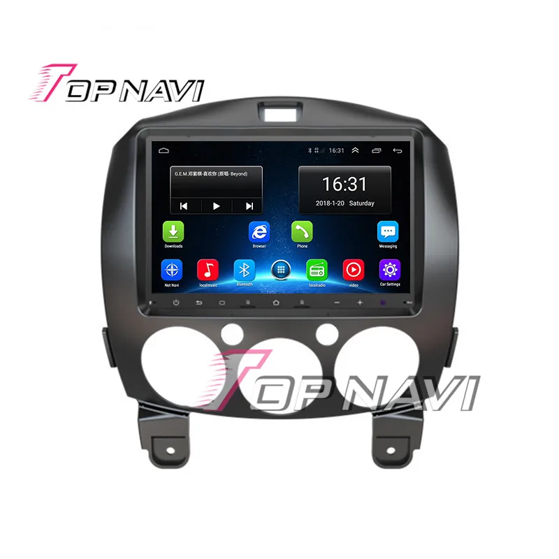 TOPNAVI 9 Android 6 0 font b Radio b font Car PC for Mazda 2 2010