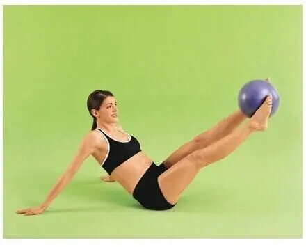 Ms маленький мяч для йоги пилатеса офиса похудения цели потери веса|small yoga ball|pilates