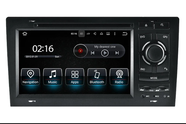  Octa core IPS screen Android 9.0 Car DVD GPS radio Navigation for Audi A8 S8 1994-2003 with 4G/Wifi