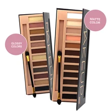 Hot Fashion Branded Makeup Waterproof 12 Color Glitter Shimmer Make Up Colors Nude Pigments Professional Eyeshadow Palette