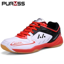 Мужская обувь для игры в бадминтон высокого качества EVA мышцы анти-скользкие тренировочные профессиональные кроссовки женская спортивная обувь для бадминтона плюс