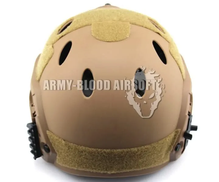 БЫСТРОЕ СПАСЕНИЕ с помощью парашютистов, прыжок/PJ Edition Тактический шлем(DD уплотнения MC ATFG AT ACU BK лесной загар FG