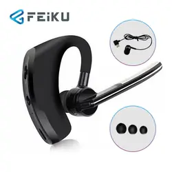 FEIKU V8 бизнес Bluetooth наушники с шумоподавлением Голосовое управление громкой связи беспроводные Bluetooth наушники Спорт офисная музыка