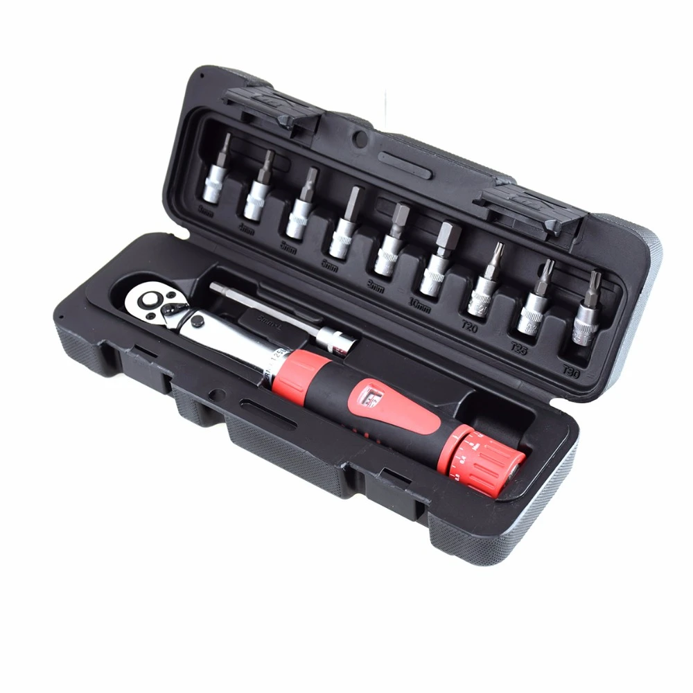 Tools WISRETEC machanical 1/4 Bicycle ratchet torque wrench set 20NM