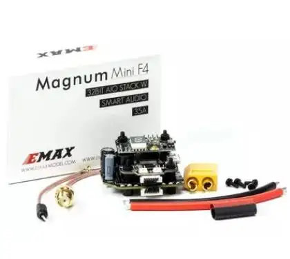 

Emax Mini MAGNUM 2 F4 Flight Controller MPU6000 6S BLHELI 32BIT 35amp BLHeli32 Capable ESC Board Current Sensor All-in-One Stack