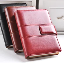 Купить CAGIE Винтаж кожа Тетрадь a5 спираль Filofax Journmal календарь 2018 a6 Тетрадь планировщик Binder Дневник Ретро повестки дня организатор