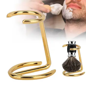

Shaving Brush Holder Salon Home Travel Use Men Shaving Brush Stainless Steel Stand Razor Holder