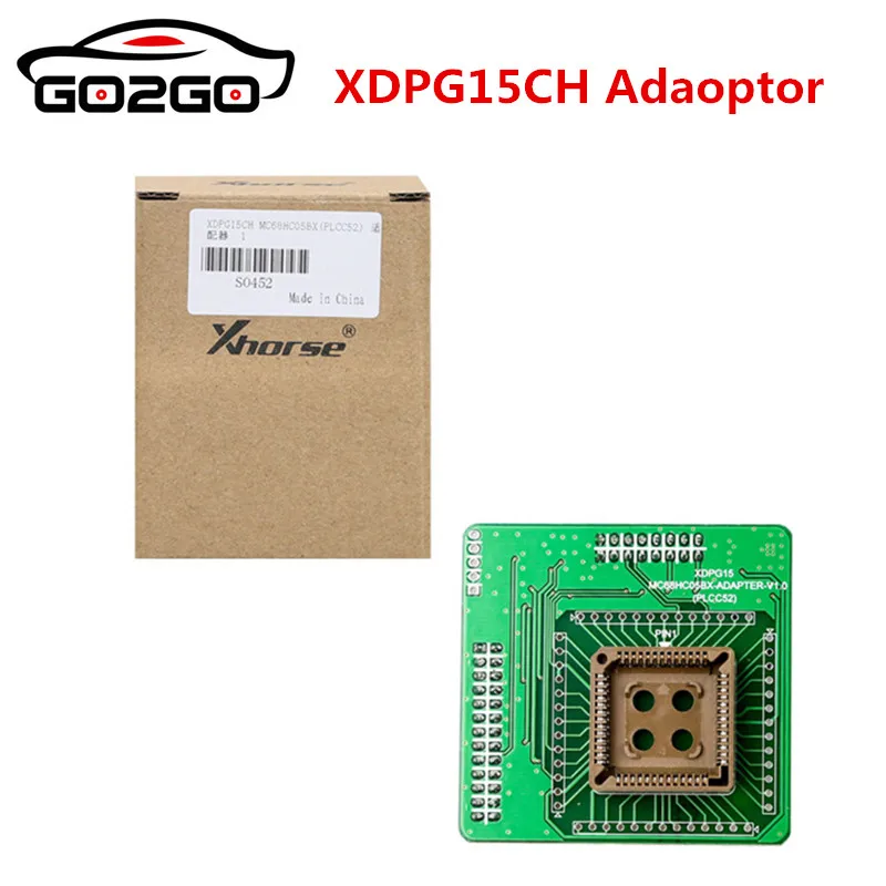 Горячая XHORSE XDPG15CH MC68HC05BX PLCC52 адаптер работает вместе с VVDI PROG