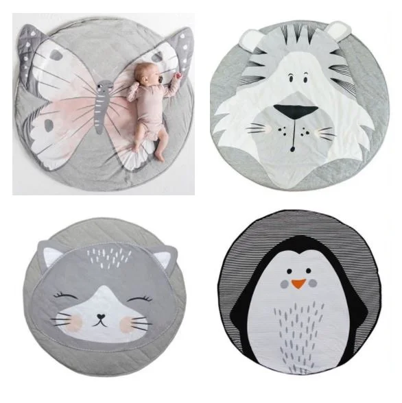 

Infant Play Mats Kids Crawling Carpet Floor Rug Baby Bedding Blanket Game Pad 90cm