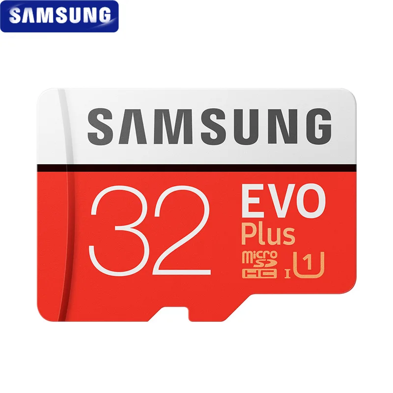 Оригинальная карта Microsd SAMSUNG(256G 128 Гб 64 Гб оперативной памяти, 32 Гб встроенной памяти, 100 МБ/с. Class10 U3 U1 SDXC Класс EVO+ Micro SD карта, карта памяти Micro SD TF флеш-карта