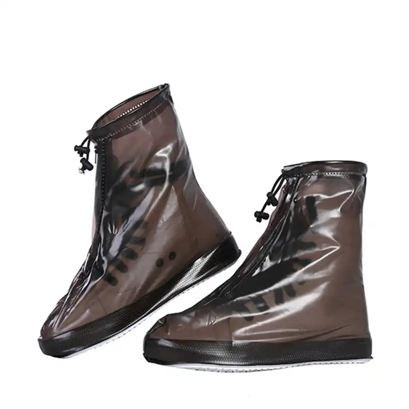 ankle height rain boots