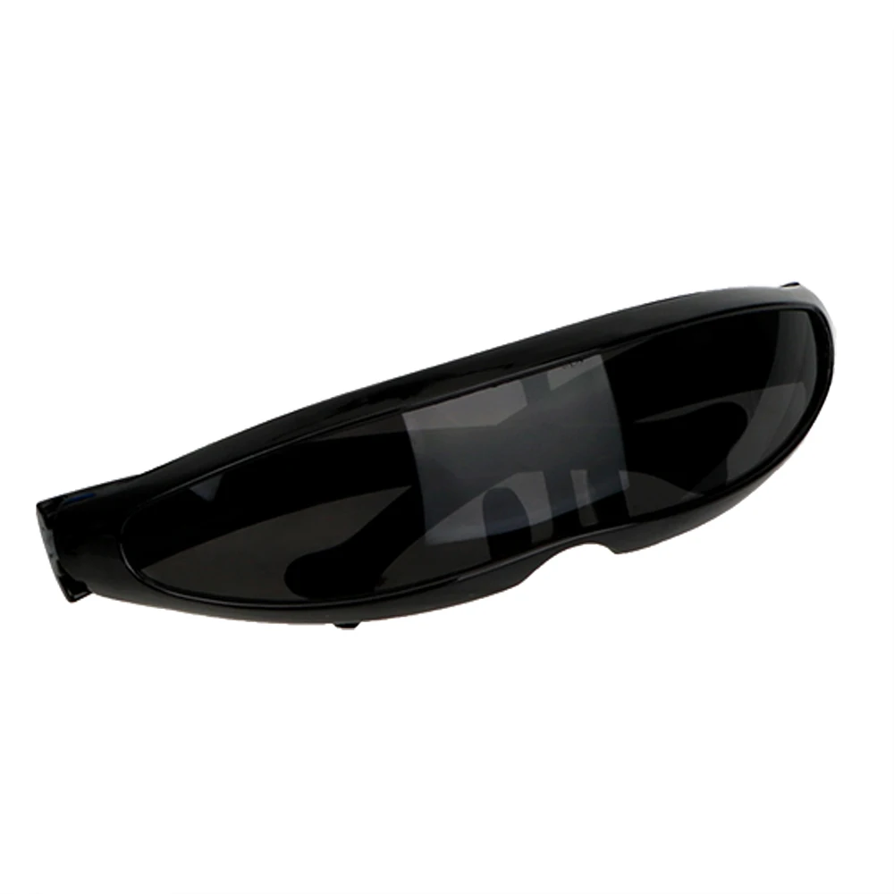 Унисекс очки HD Vision защитные очки мото велосипед автомобиля очки для вождения, солнечные очки UV400 защита от песка ветра - Название цвета: Black Frame A