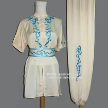 Chinese wushu uniform Kungfu clothing Martial arts wear changquan outfit taolu suit for men girl boy children women kids adults