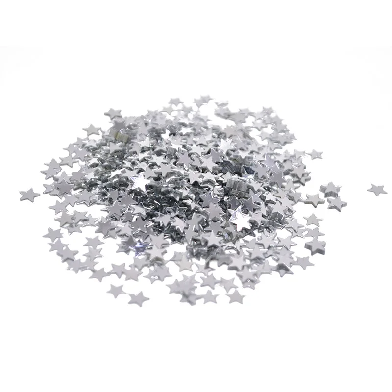 15g 6/10mm Shiny Gold Star Confetti Birthday Party Wedding Table Decoration Acrylic Confetti Sprinkles Christmas DIY Decoration
