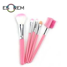ESORE 5pcs Cosmetic Makeup Brushes Set Eyelash Eyeshadow Brush Sponge Loose Powder Flat Definer Pinceaux Maquillage WQQ05003 ESORE 5pcs Cosmetic Makeup Brushes Set Eyelash Eyeshadow Brush Sponge Loose Powder Flat Definer Pinceaux Maquillage WQQ05003